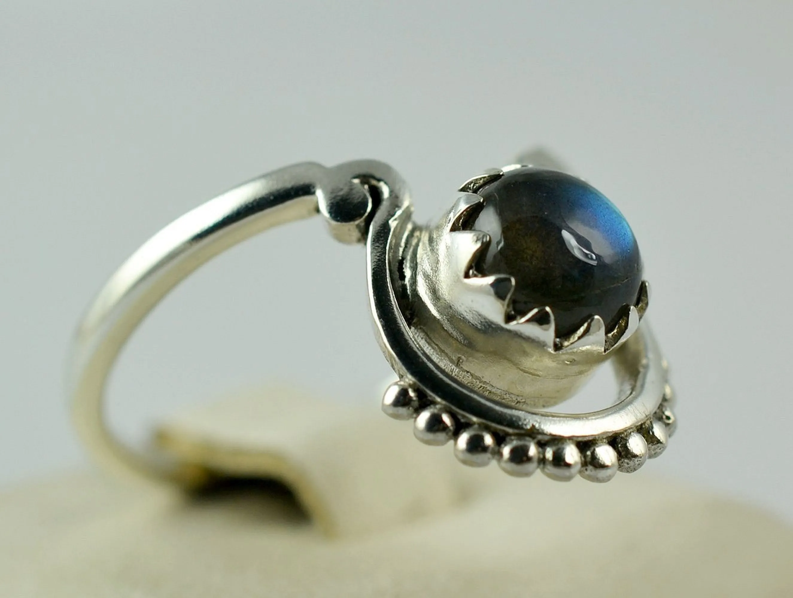 Labradorite 925 Solid Sterling Silver Handmade Ring