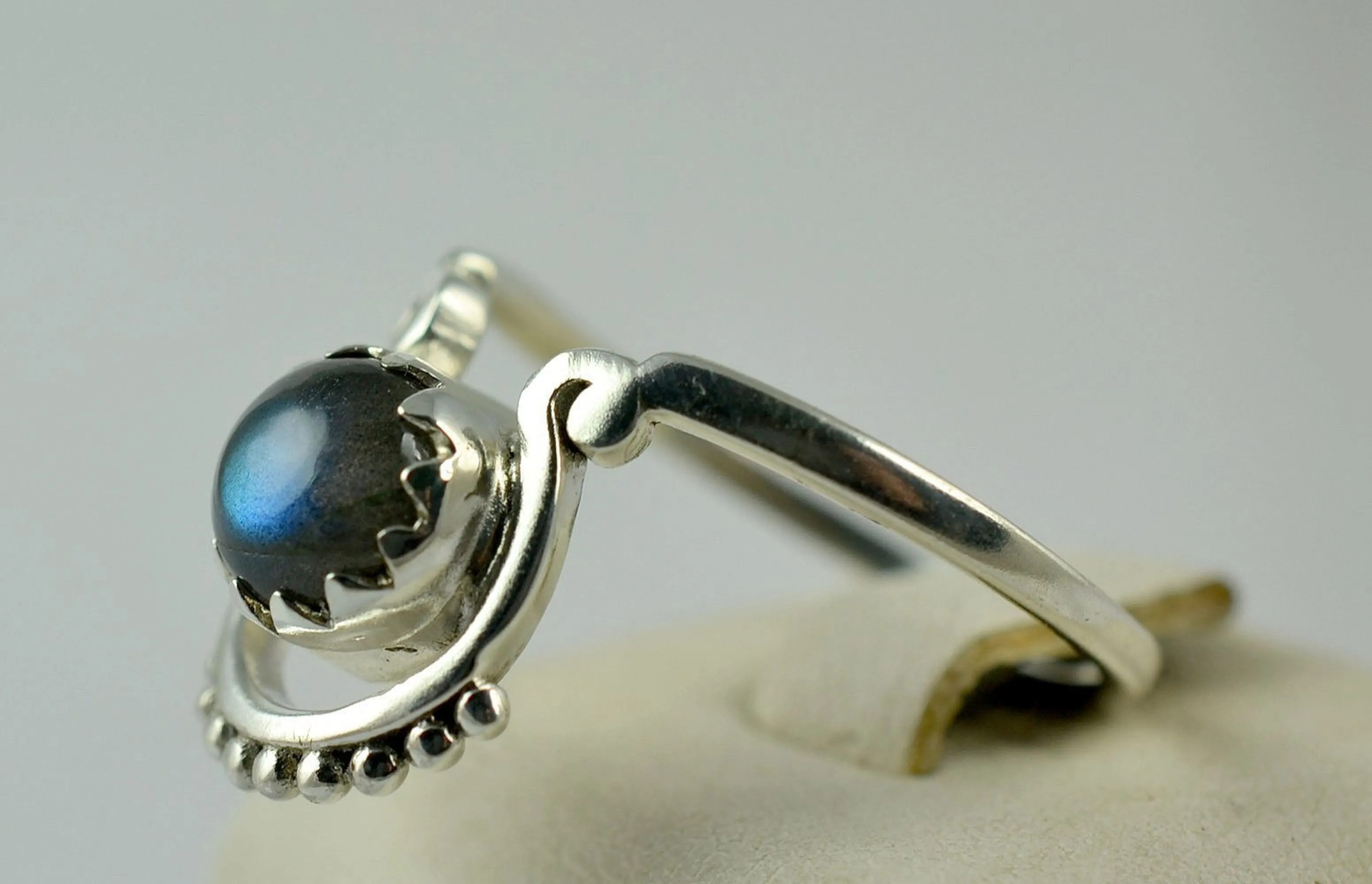 Labradorite 925 Solid Sterling Silver Handmade Ring