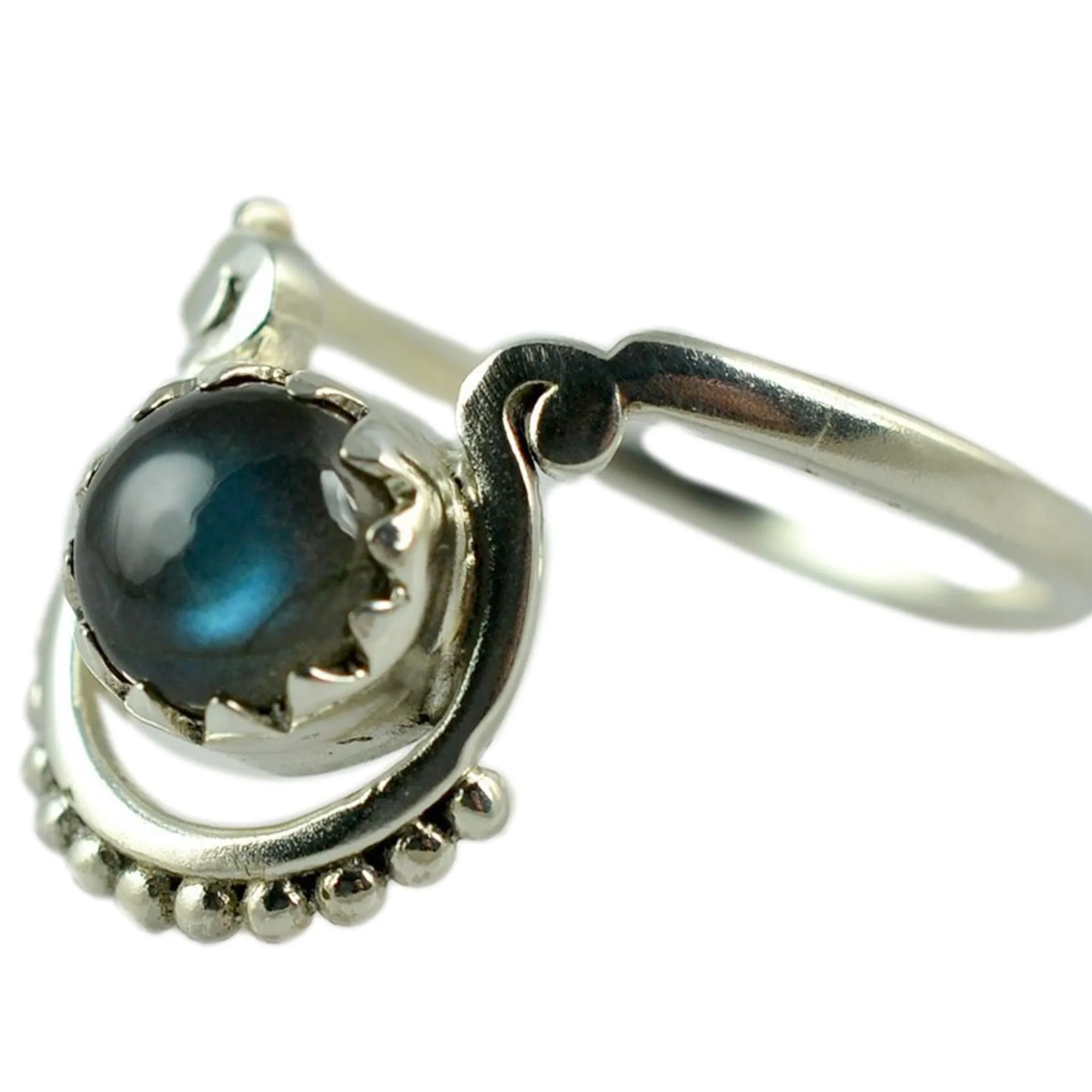 Labradorite 925 Solid Sterling Silver Handmade Ring