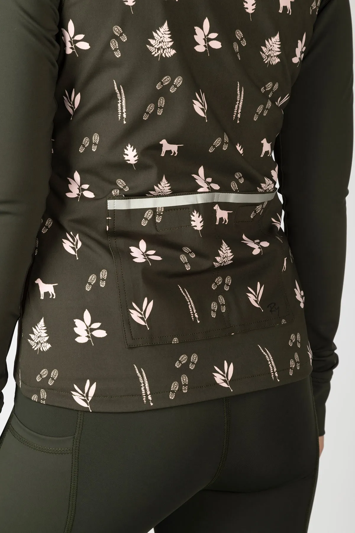 Ladies Patterned Sports Gilet - Skerne