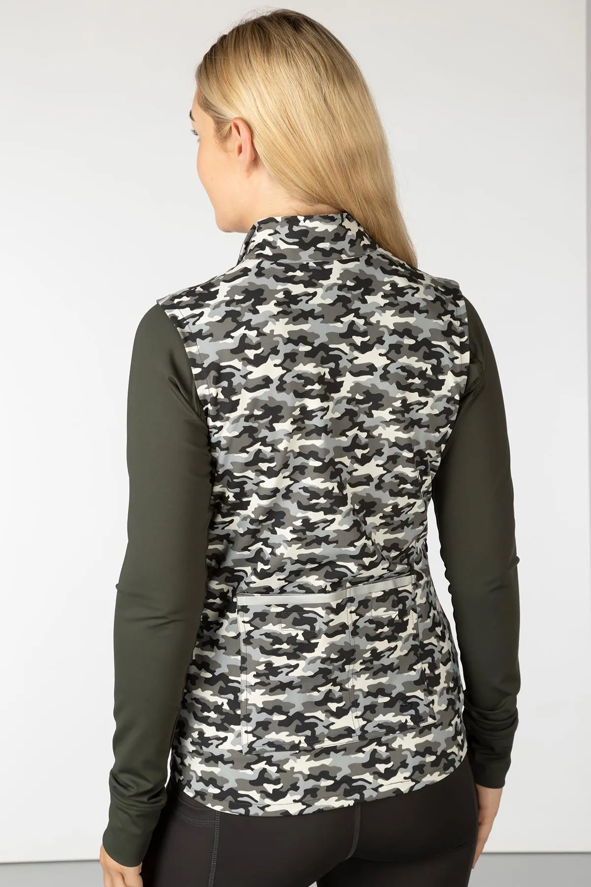 Ladies Patterned Sports Gilet - Skerne