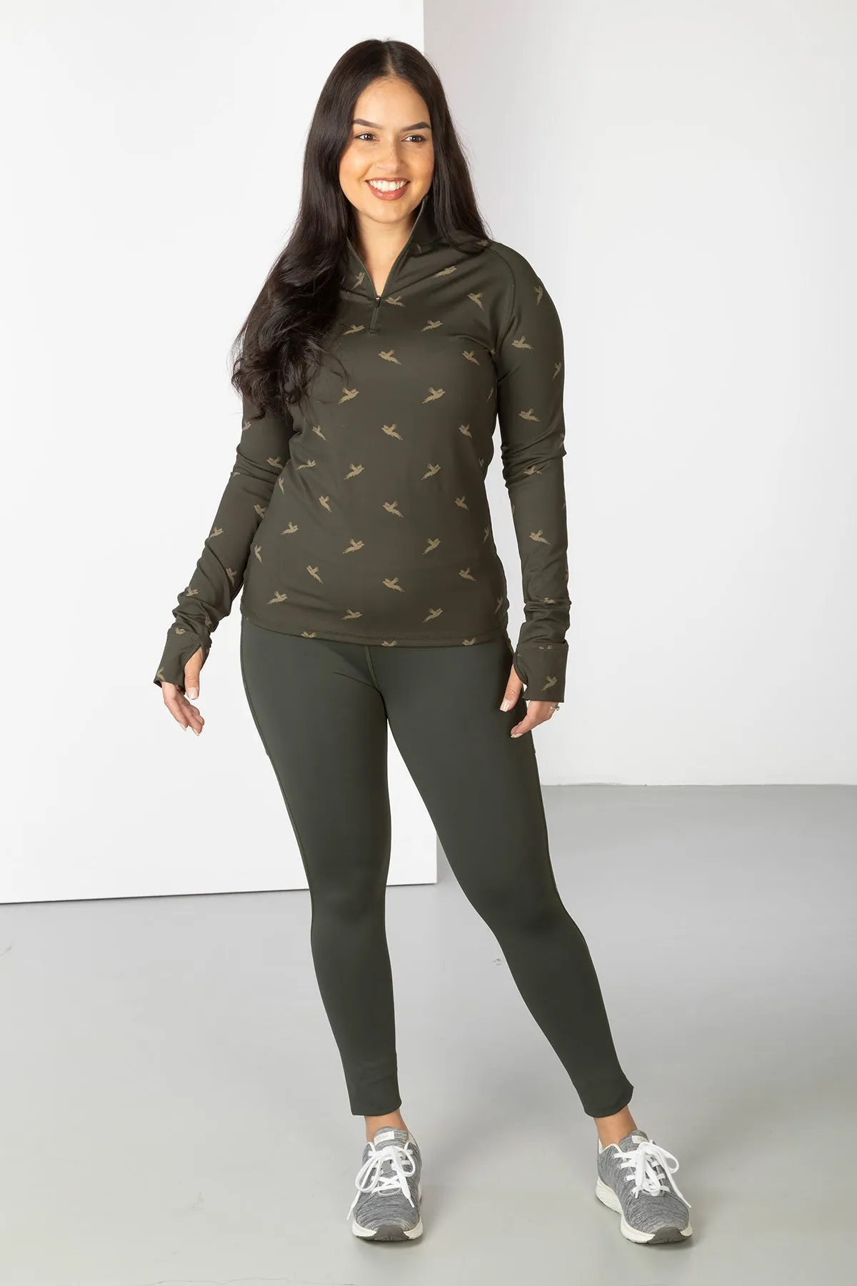 Ladies Patterned Sports Top - Skerne