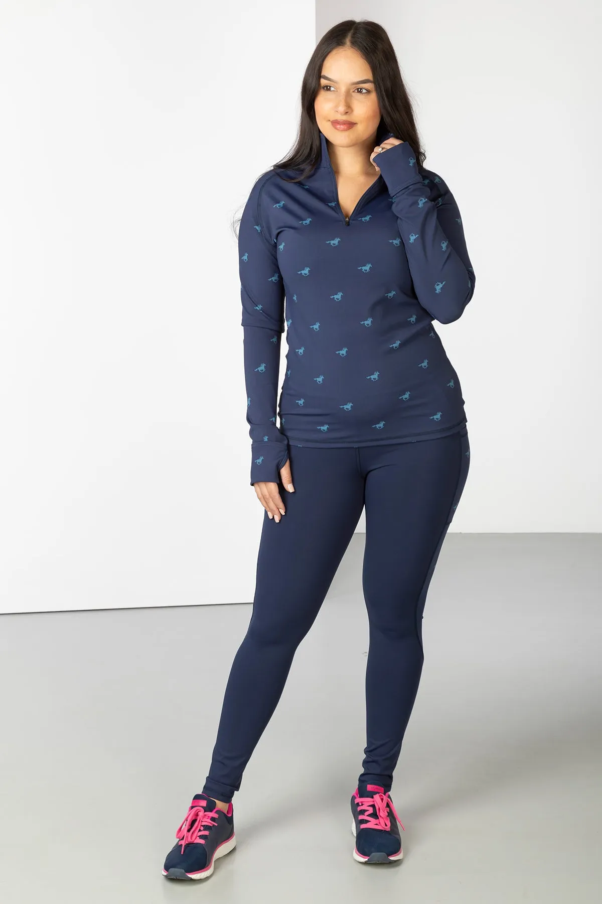 Ladies Patterned Sports Top - Skerne