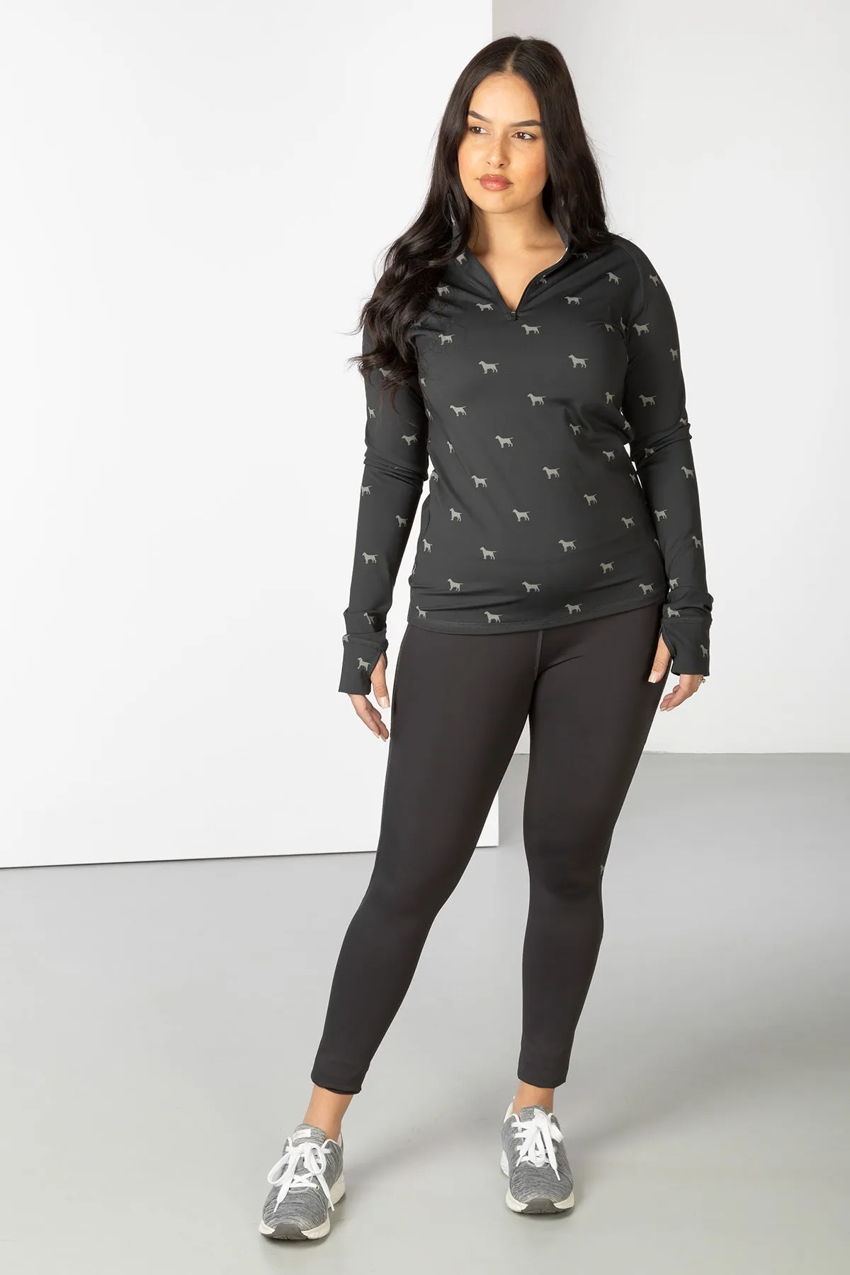 Ladies Patterned Sports Top - Skerne