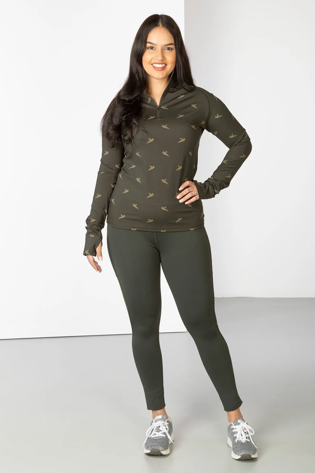 Ladies Patterned Sports Top - Skerne