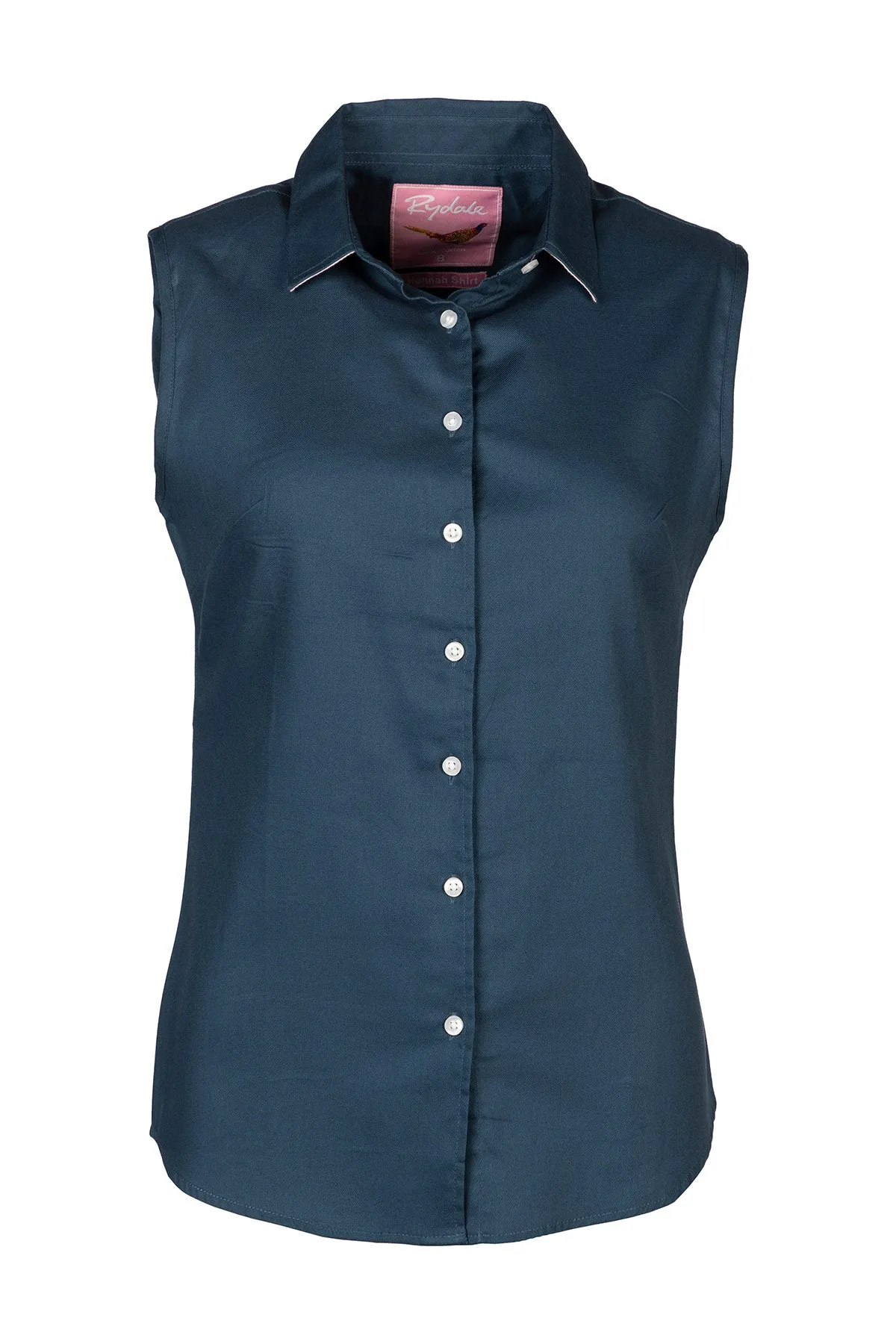 Ladies Plain Sleeveless Shirt - Hannah