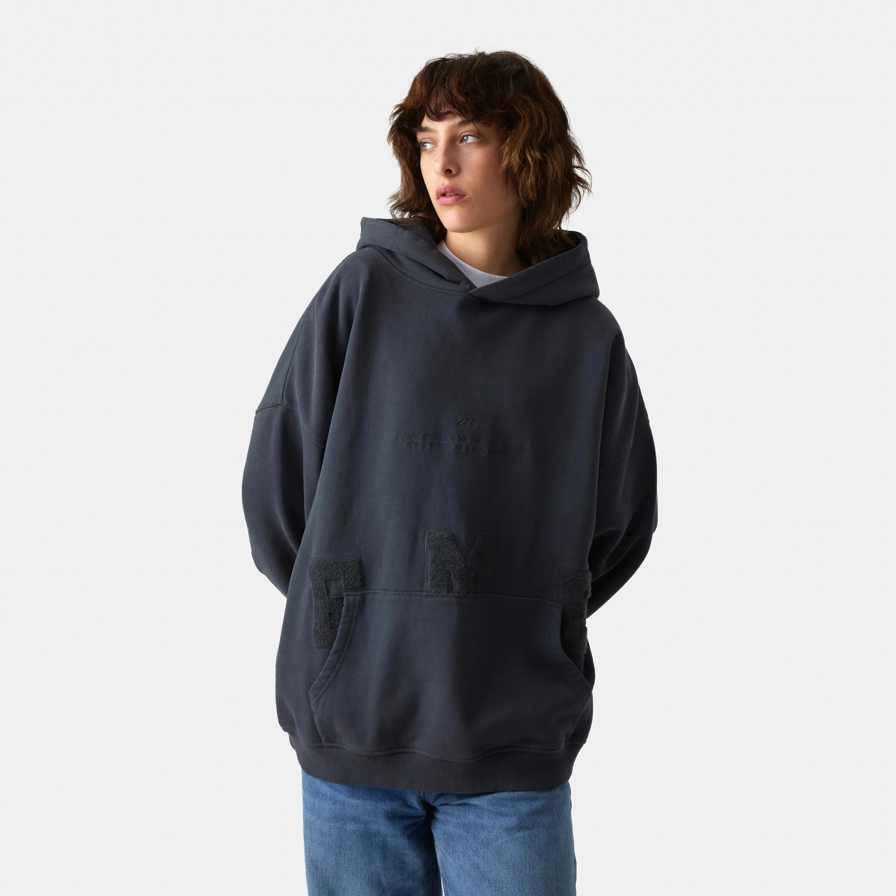 Lagoon Shadow Oversized Hoodie