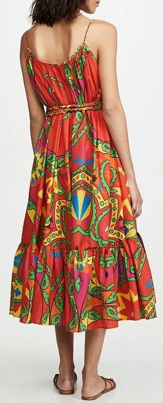 'Lea' Printed Dress