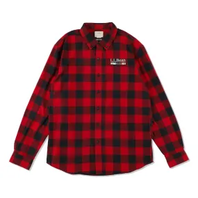 L.L.BEAN x WDS Scotch Plaid Flannel Shirt Long Sleeve Plaid / ROB_ROY_TARTAN_