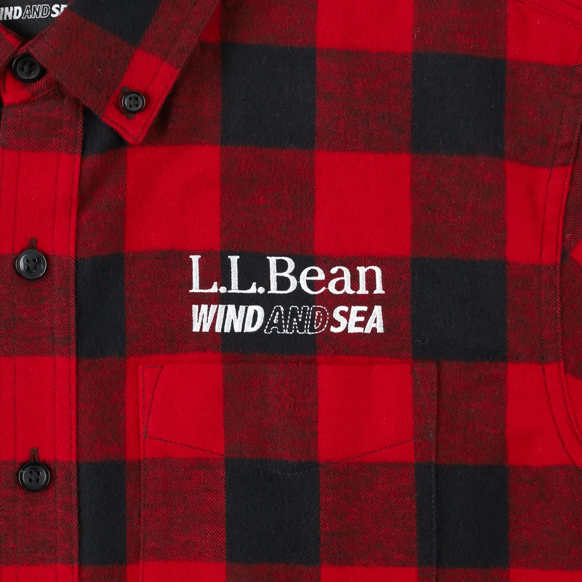 L.L.BEAN x WDS Scotch Plaid Flannel Shirt Long Sleeve Plaid / ROB_ROY_TARTAN_