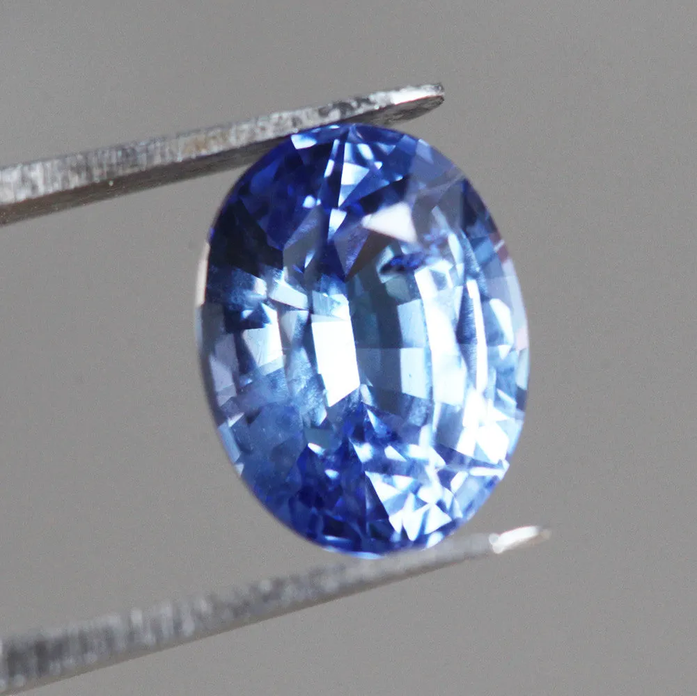 Loose 2.20 Ct Oval Blue Sapphire