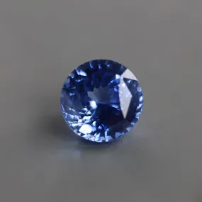 Loose 5.01 Ct Round Blue Sapphire