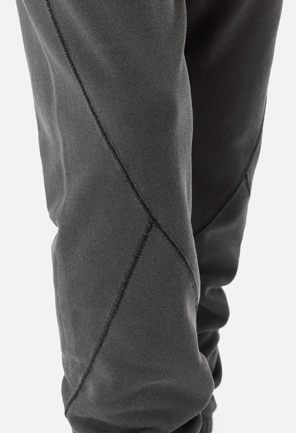 Loose Stitch Sweatpants / Washed Black