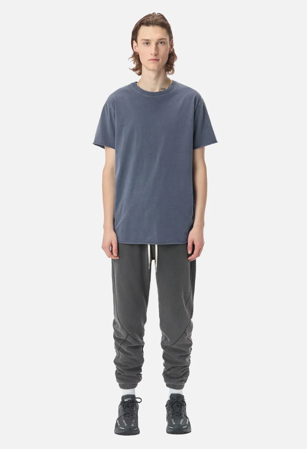 Loose Stitch Sweatpants / Washed Black