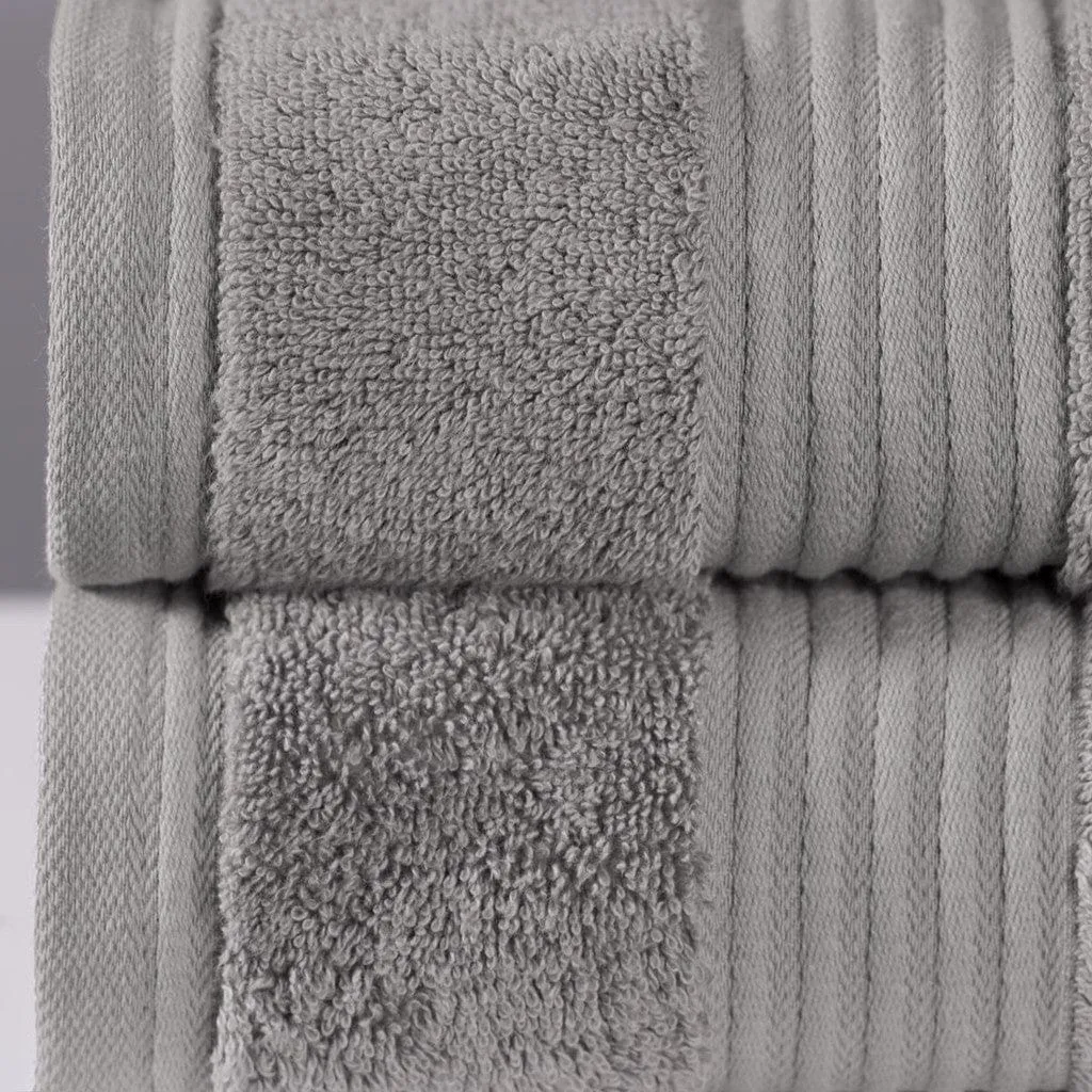 Luxury Bamboo Towel Set | Grey