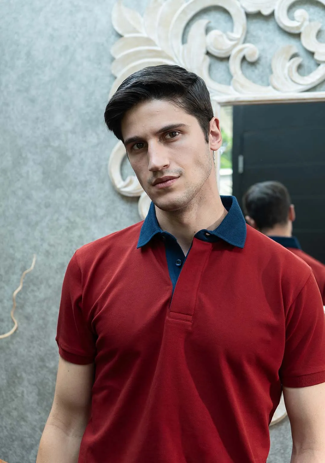 Luxury Polo in Crimson