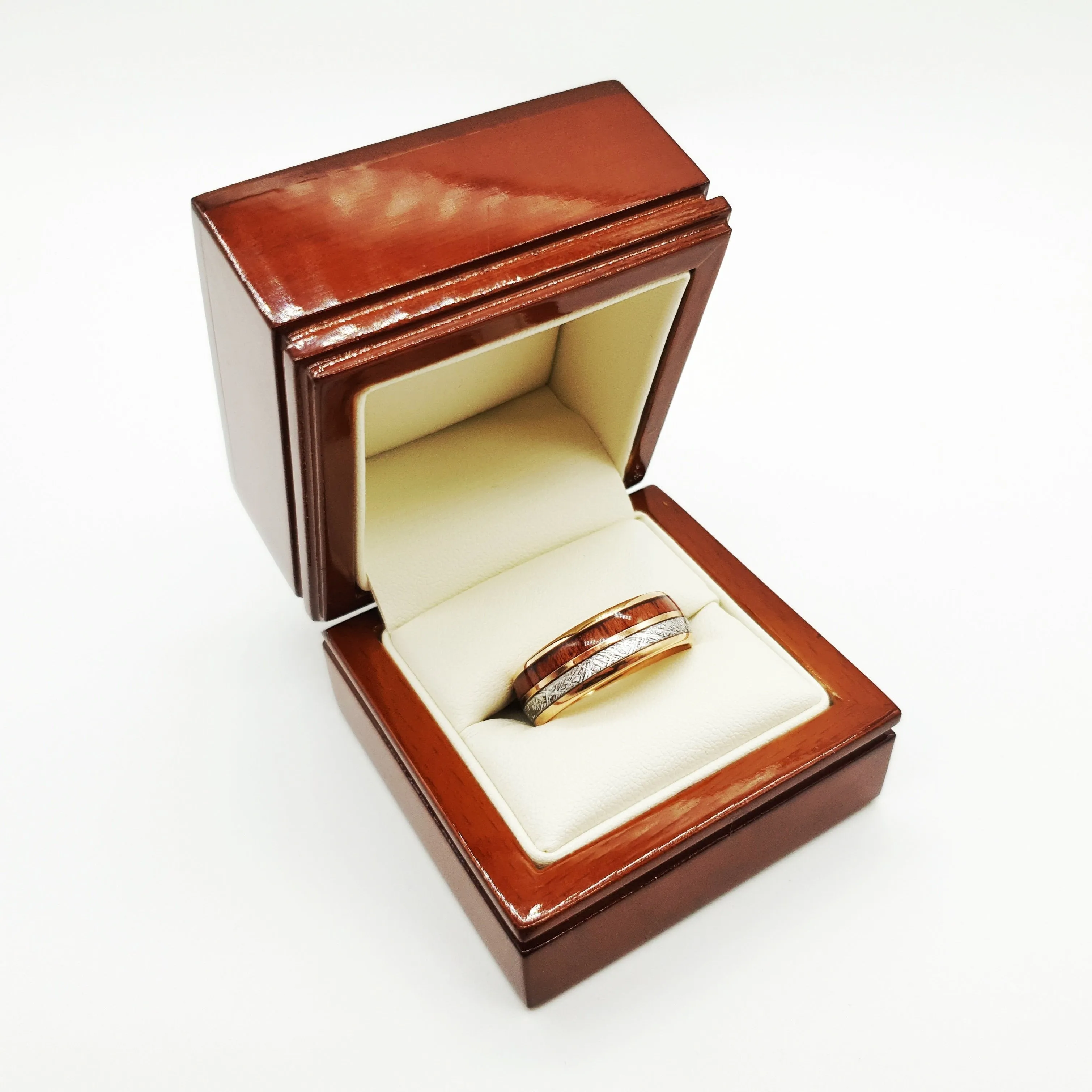 Luxury Wood Ring Box