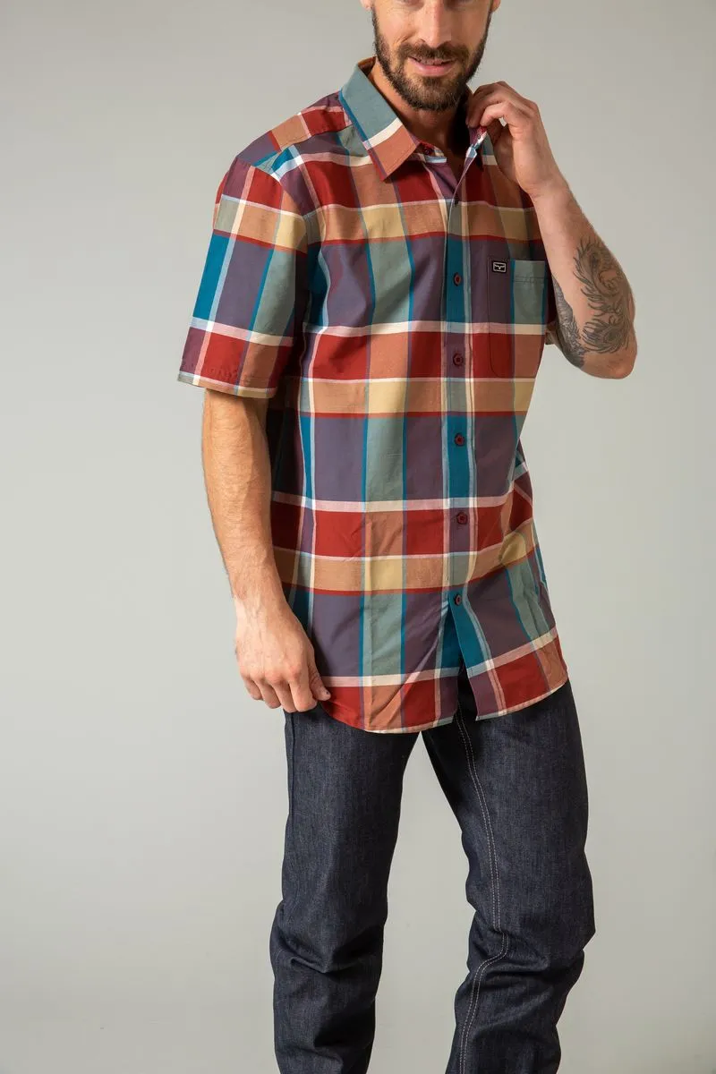 Masonic Plaid Dress Shirt