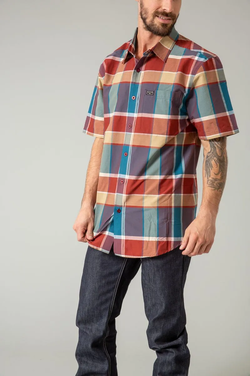 Masonic Plaid Dress Shirt