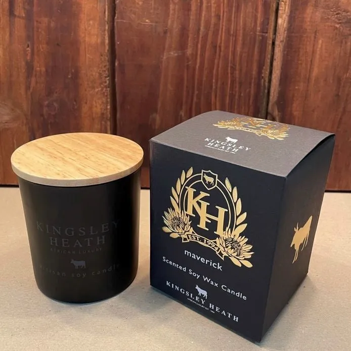 Maverick Luxury Soy Candle Mamba