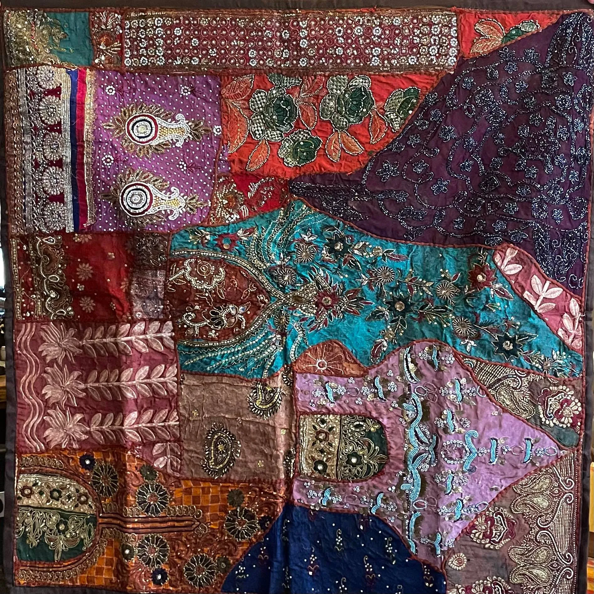 Multi-Colored Handmade Tapestry