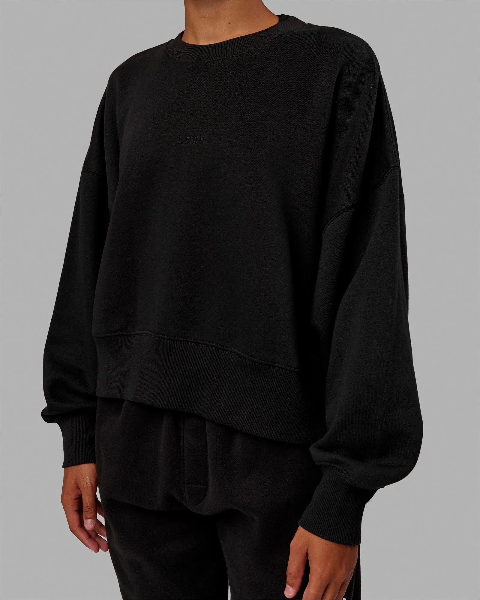 MVP Oversized Sweater - Black