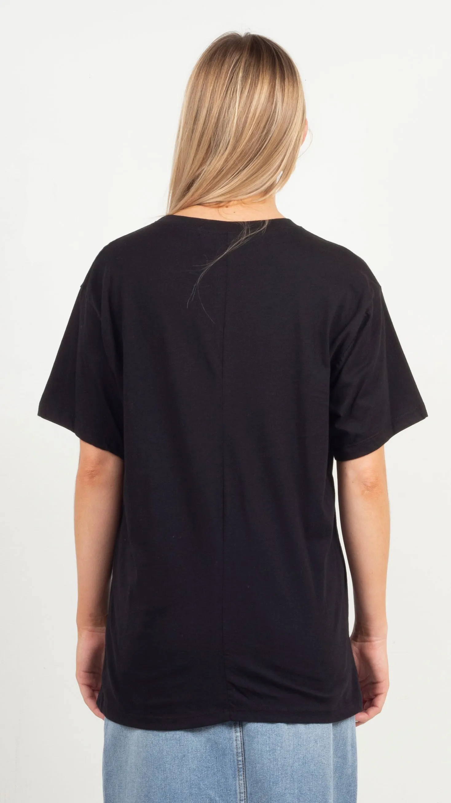 Oversized Basic Tee - Black