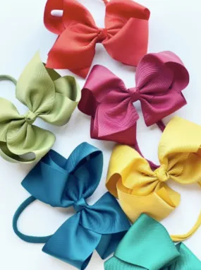 Oversized Bow 5” Headband