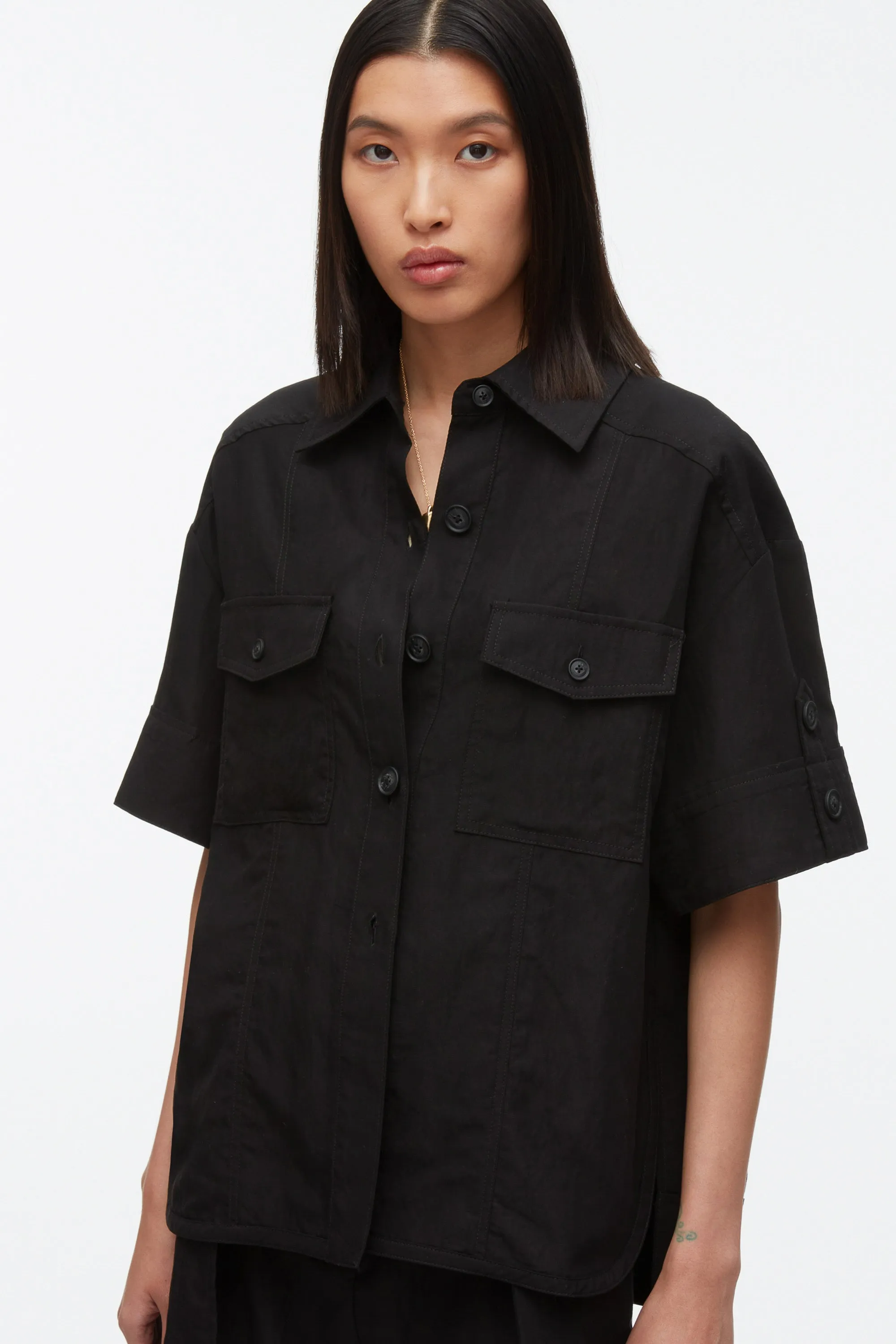 Oversized Camp Shirt