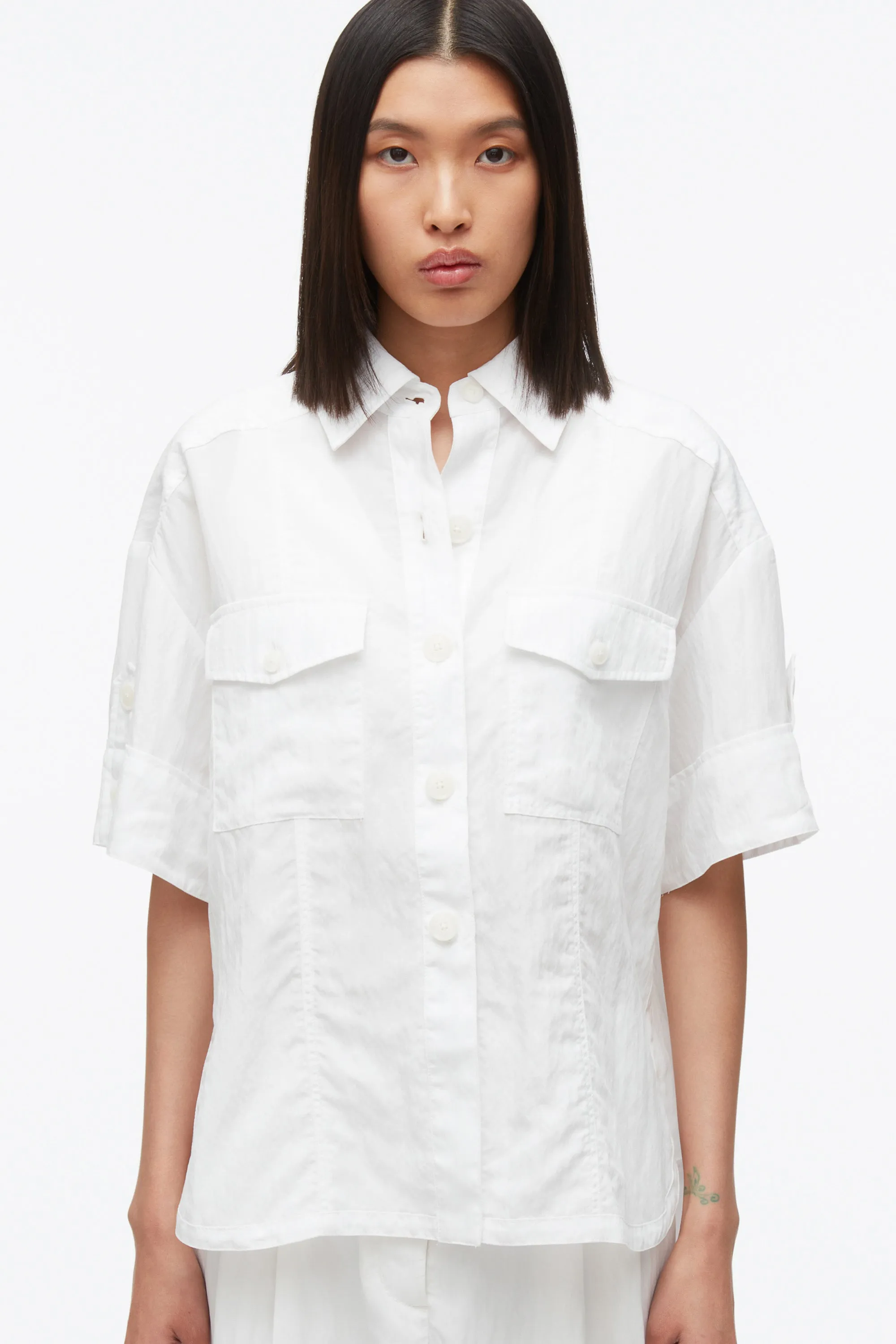 Oversized Camp Shirt