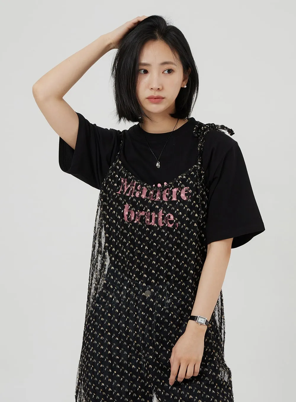 Oversized Graphic Tee OF320