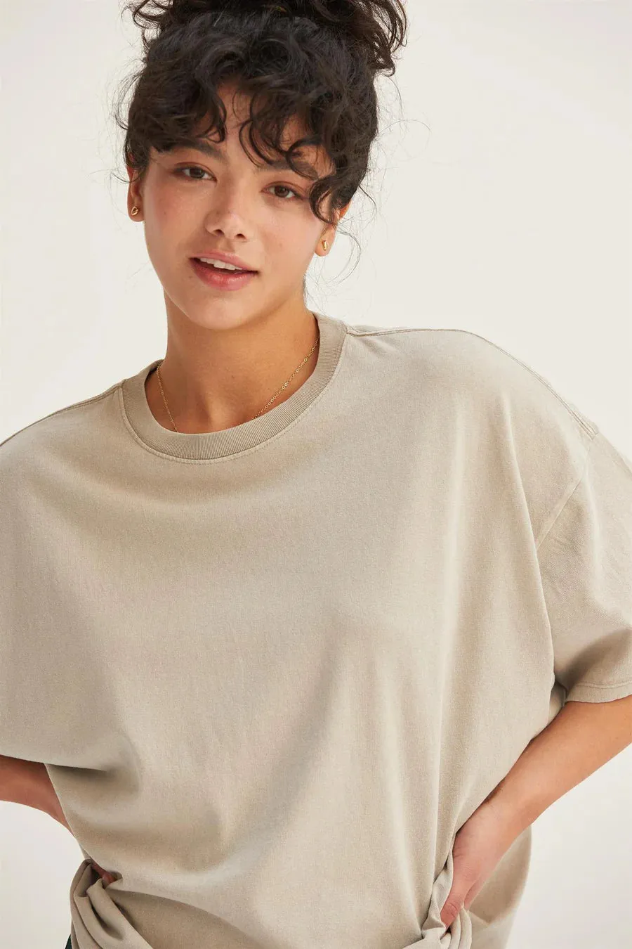 Oversized Tee - Ash