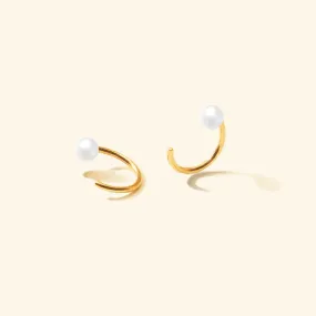 Pearls Reversible Earrings