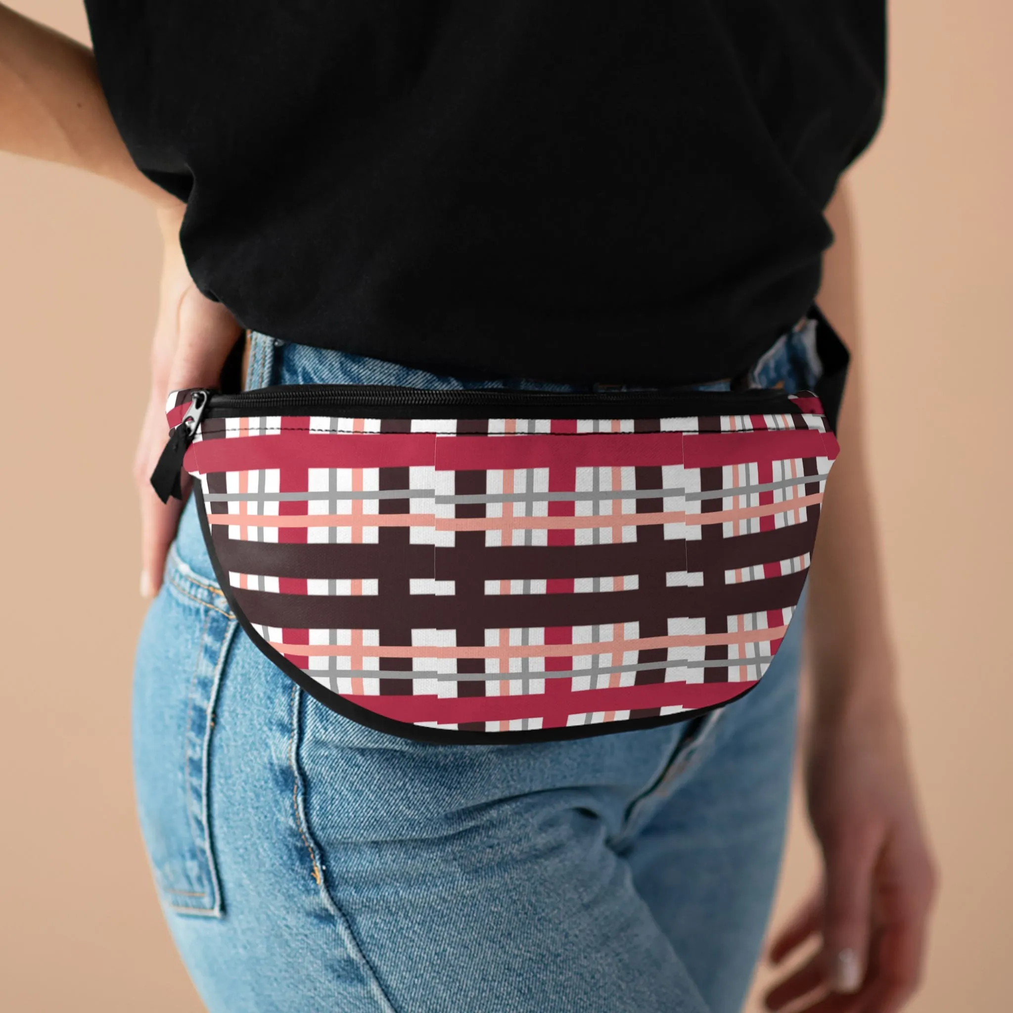 Plaid Fanny Pack