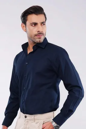 Plain Shirt - Navy Blue