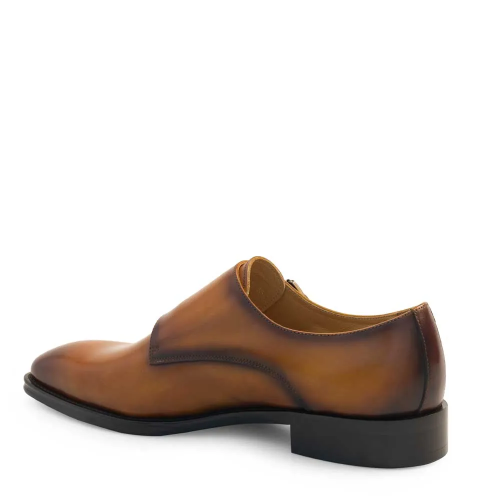 Plain Toe Double Monk Strap