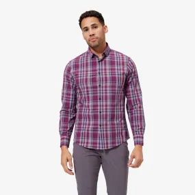 Plum Gray Plaid