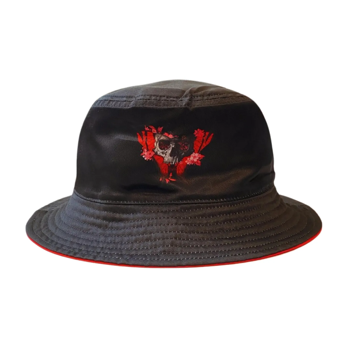 "Sunset Moth pit" Reversible Bucket Hat