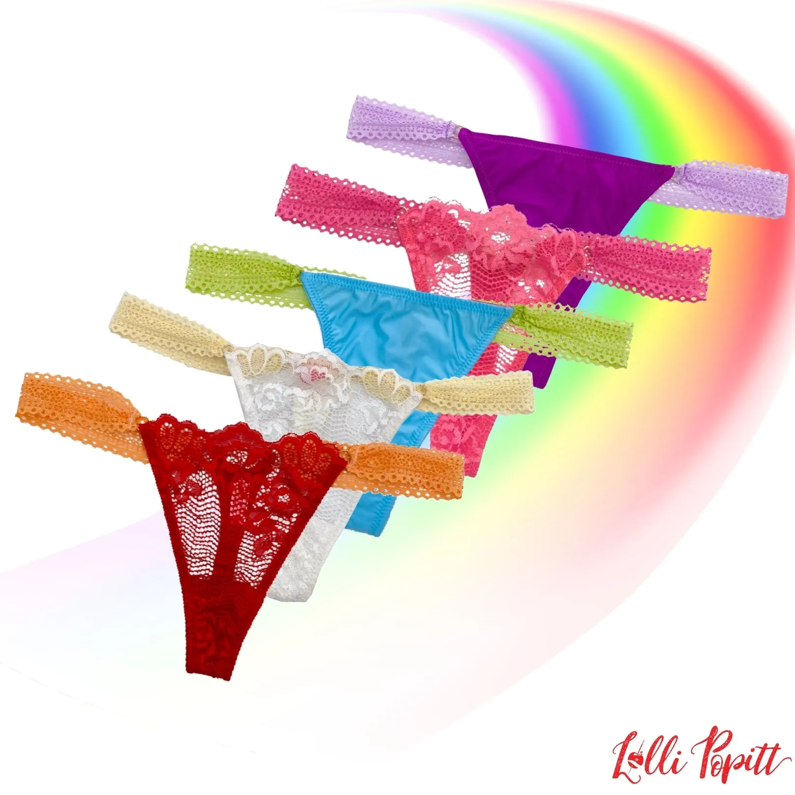 Rainbow Panties - 5 pack