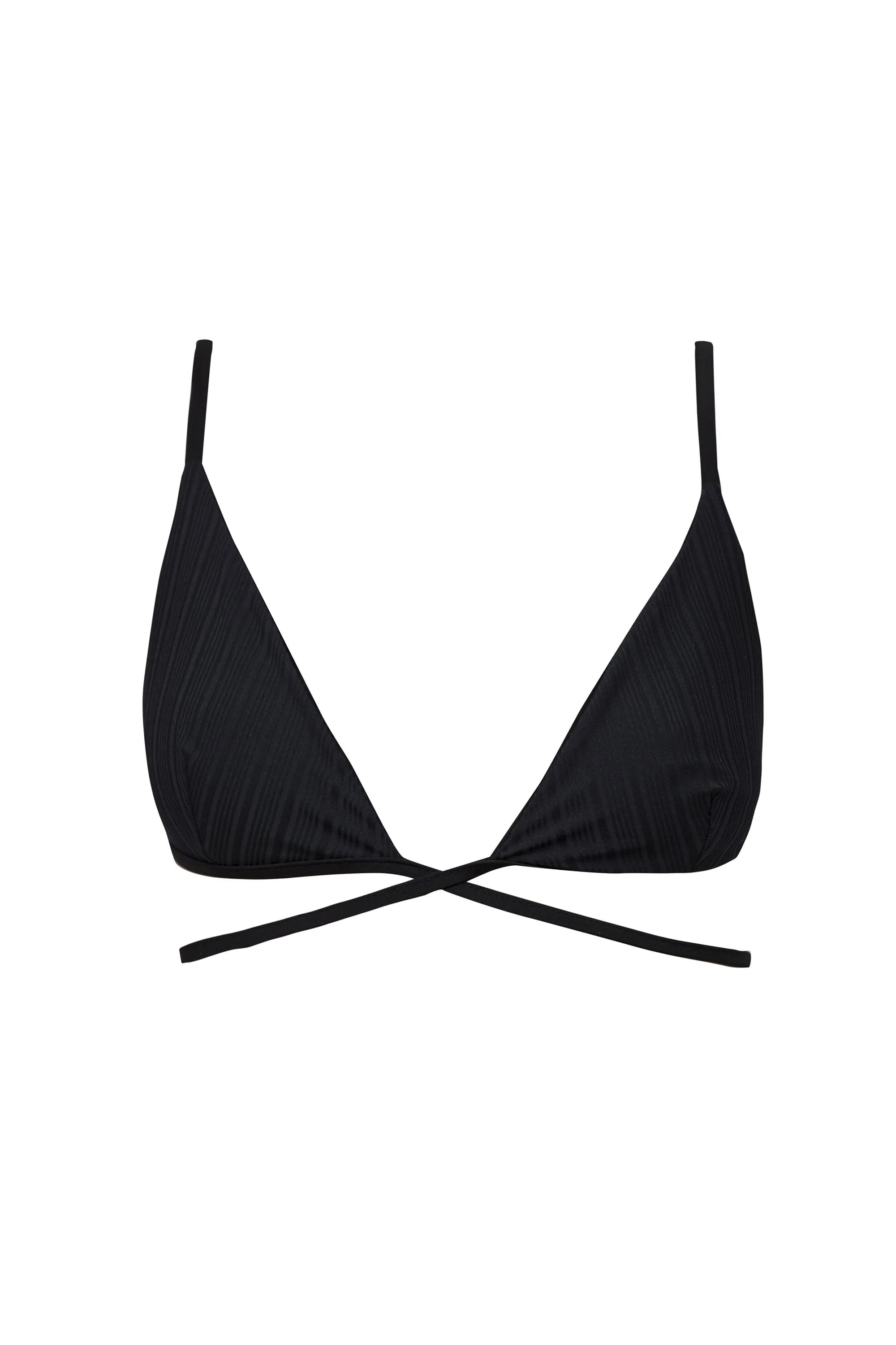 reversible bikini black