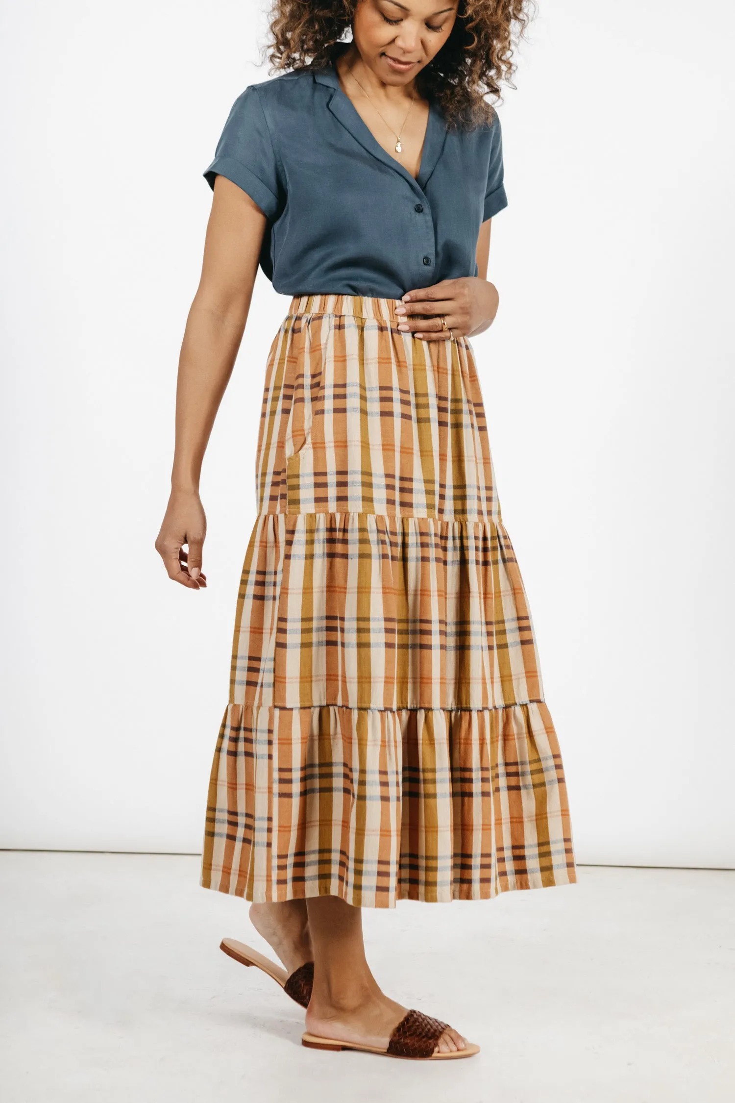 Robin Skirt / Heceta Plaid