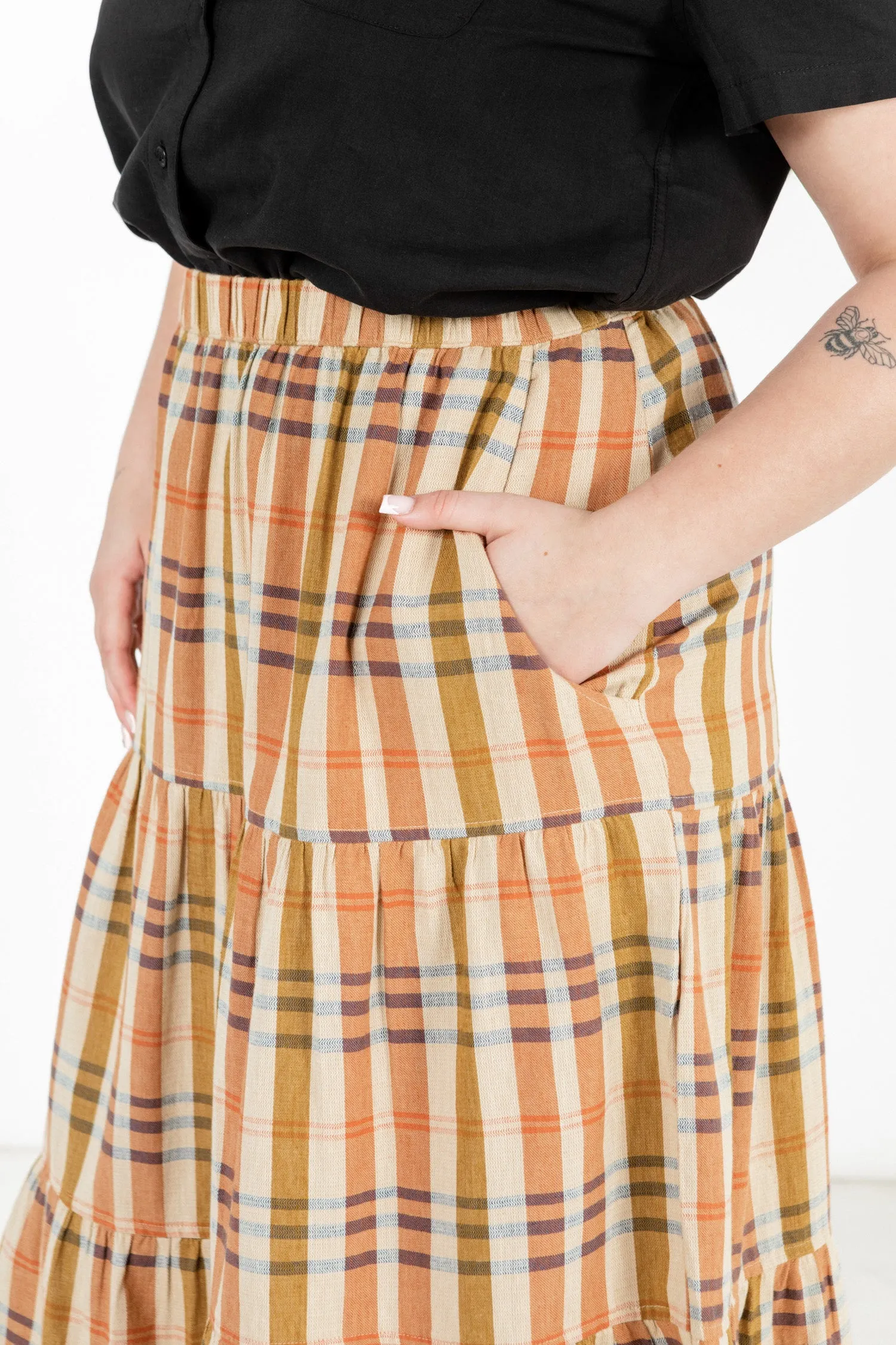 Robin Skirt / Heceta Plaid