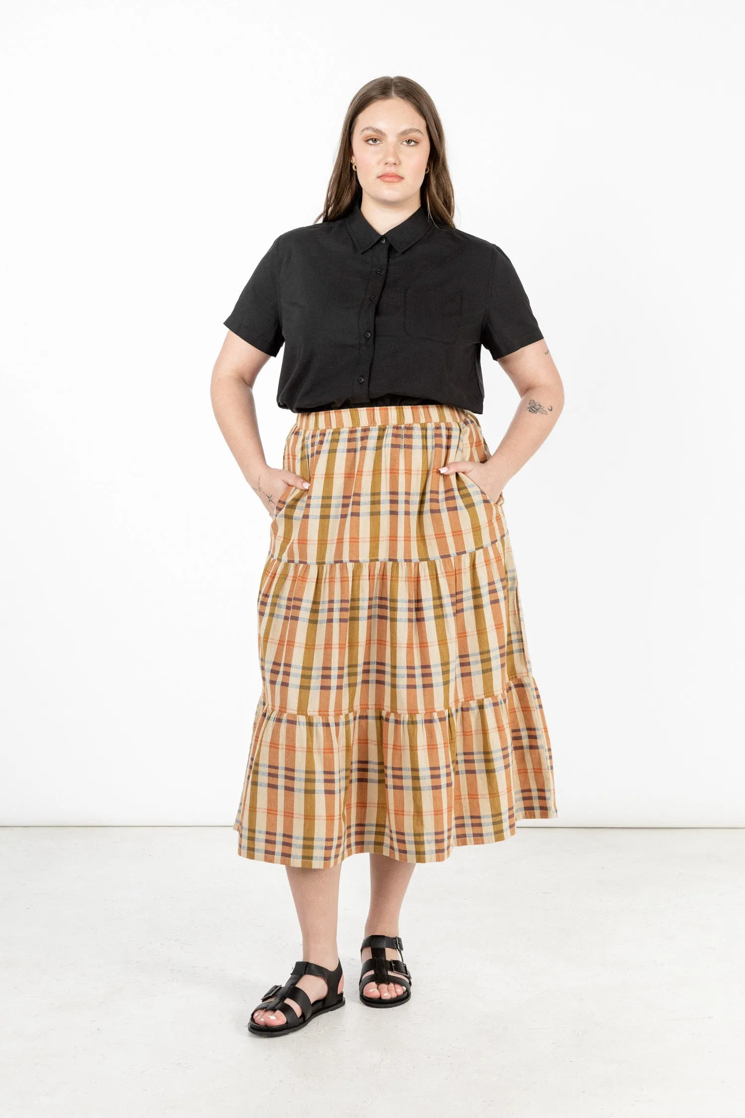 Robin Skirt / Heceta Plaid