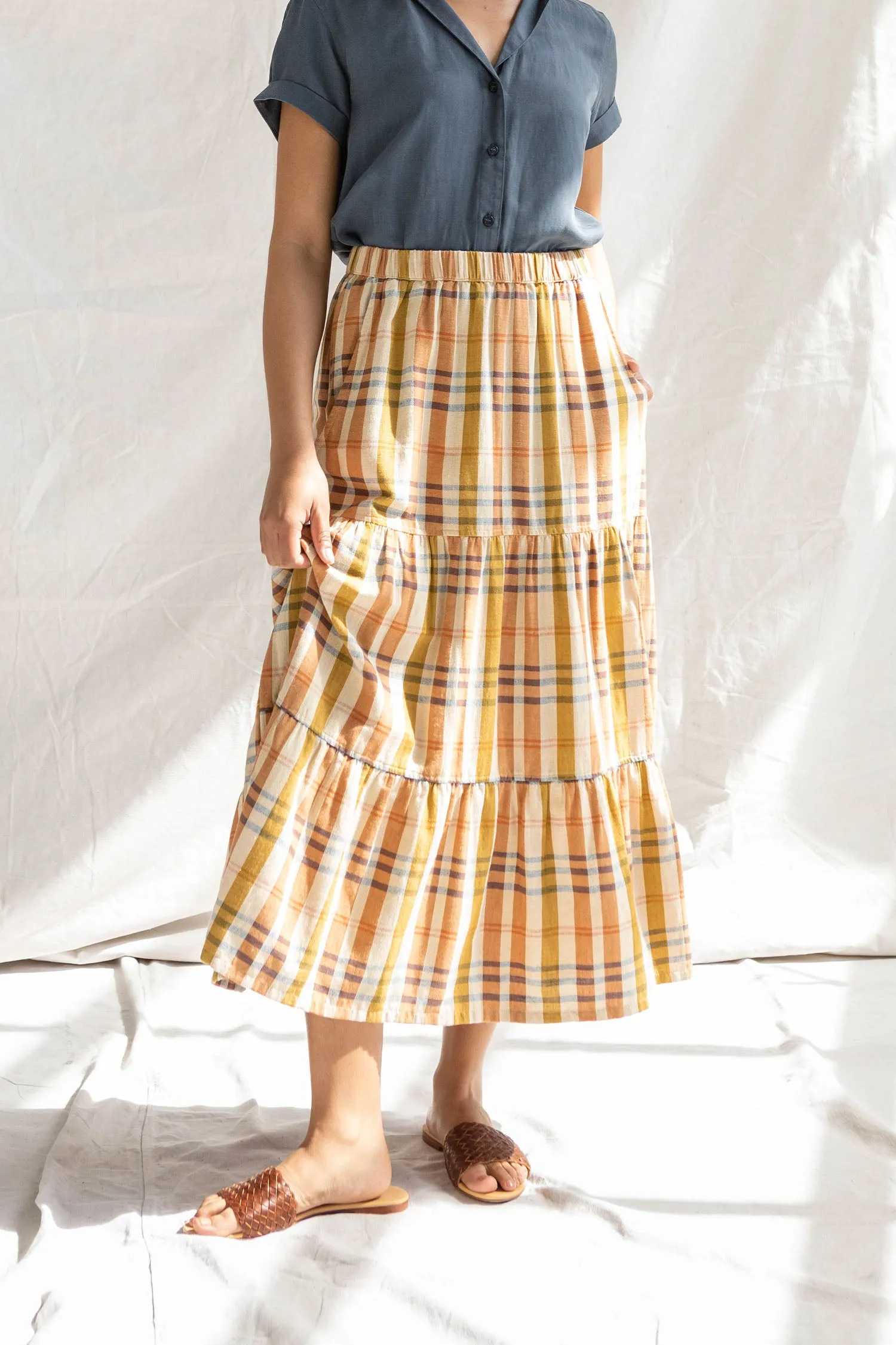 Robin Skirt / Heceta Plaid