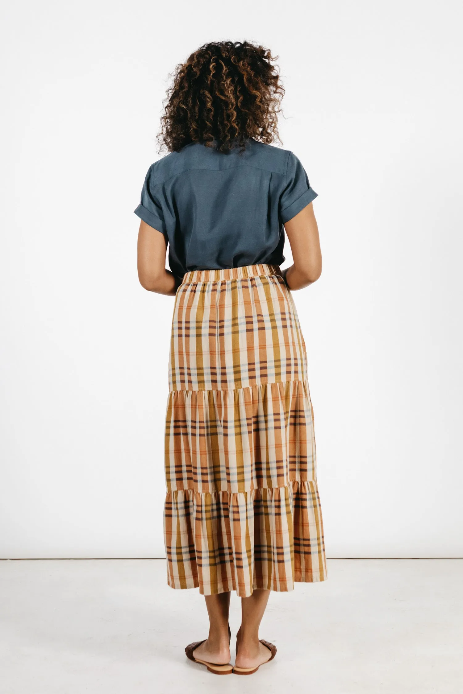 Robin Skirt / Heceta Plaid