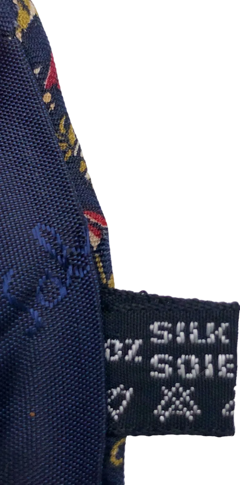 Salvatore Ferragamo Blue Patterned Silk Tie