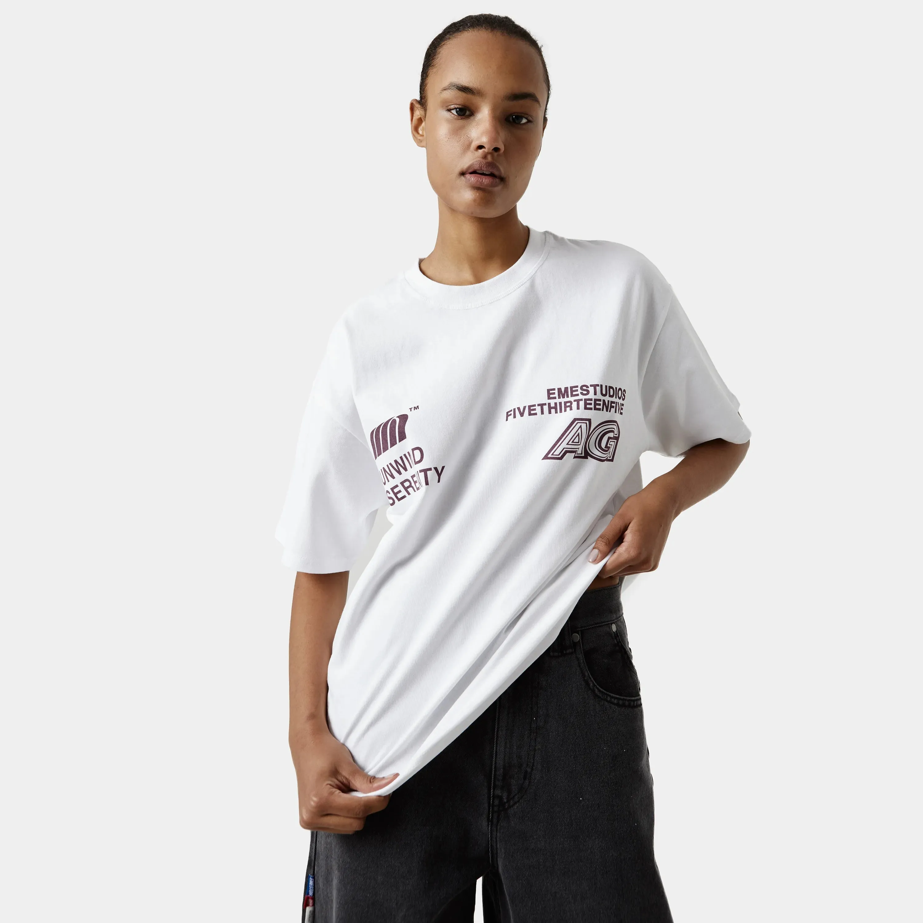 Serenity Pearl Oversized Tee