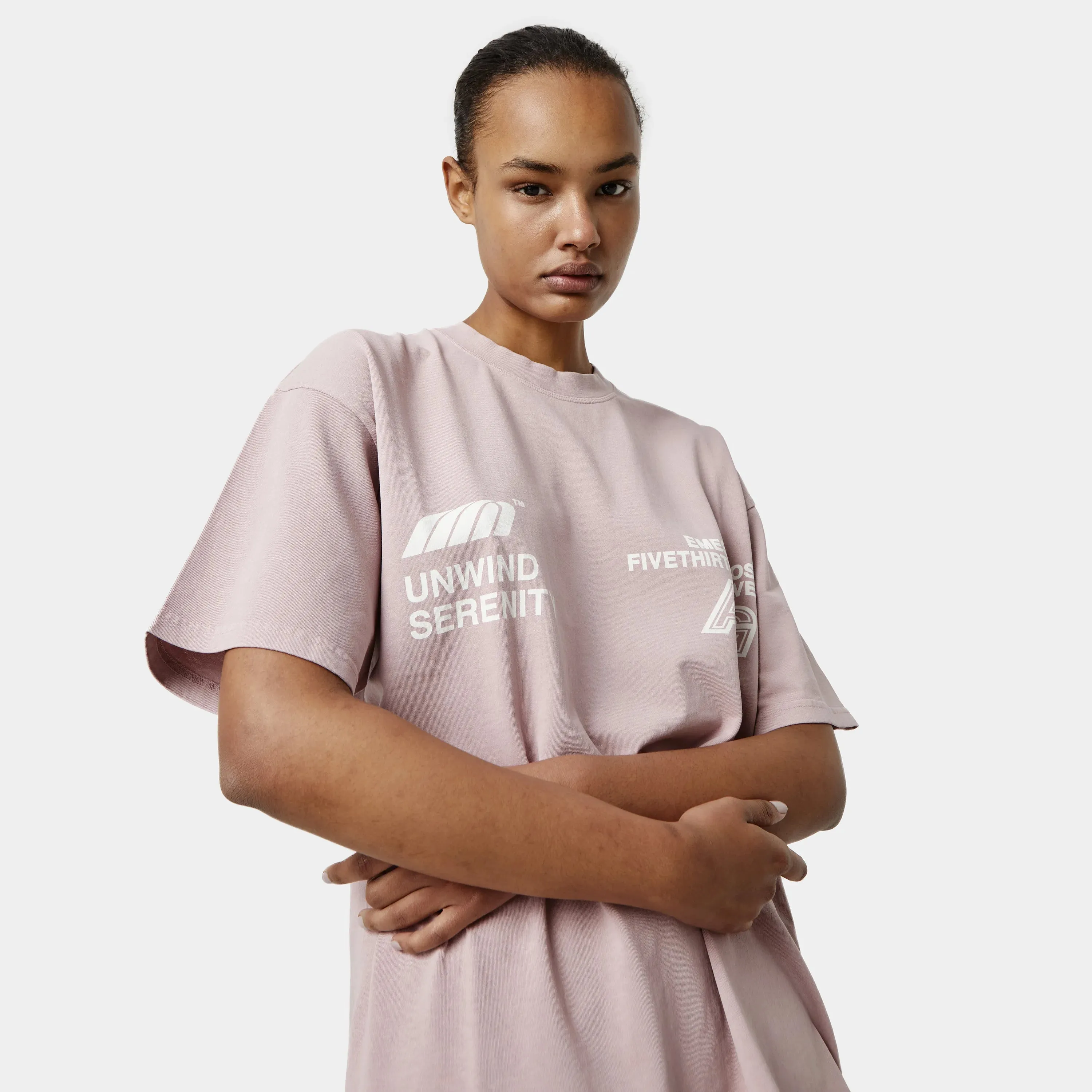 Serenity Woodrose Oversized Tee