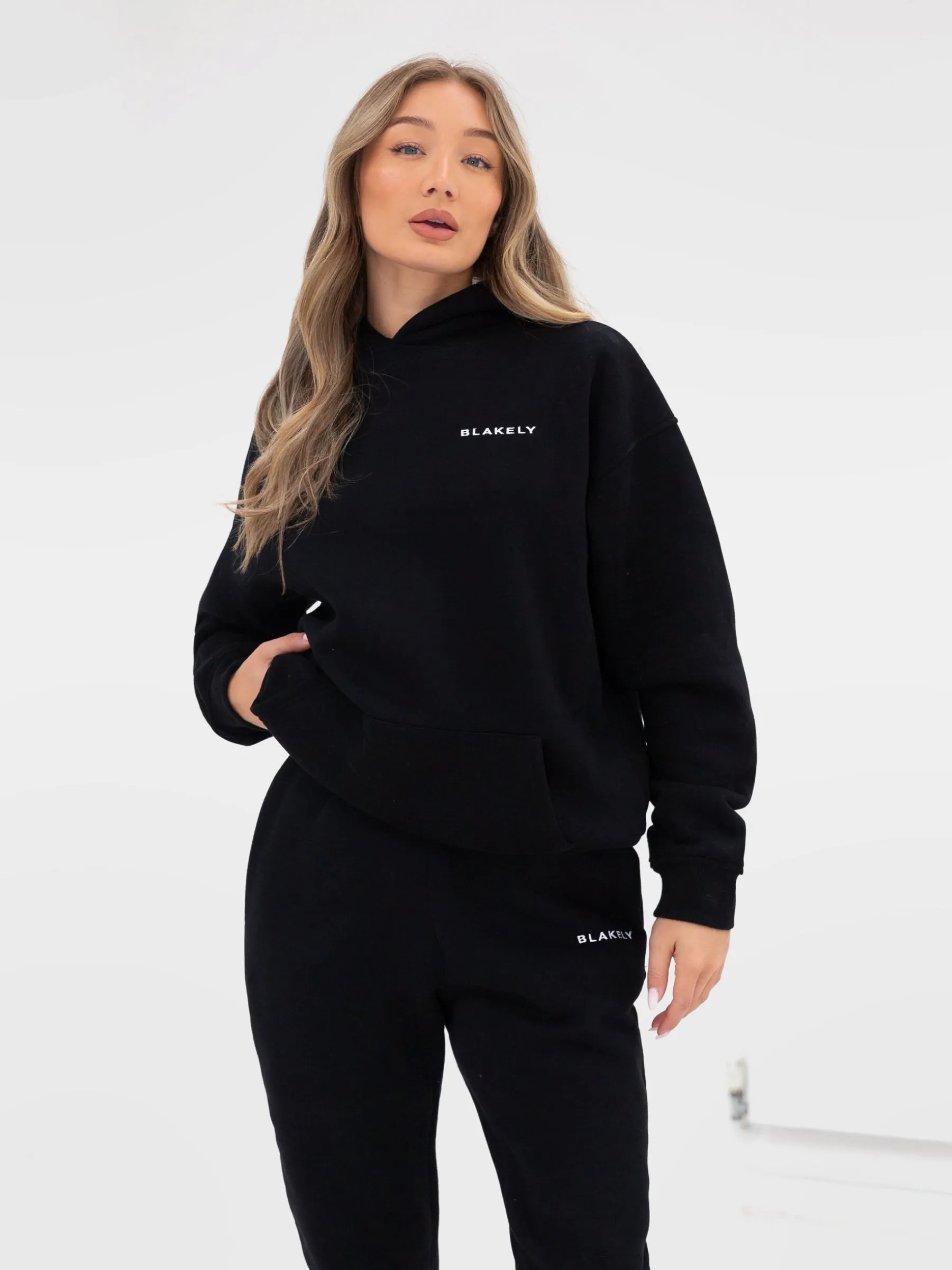 Series Oversized Hoodie - Black