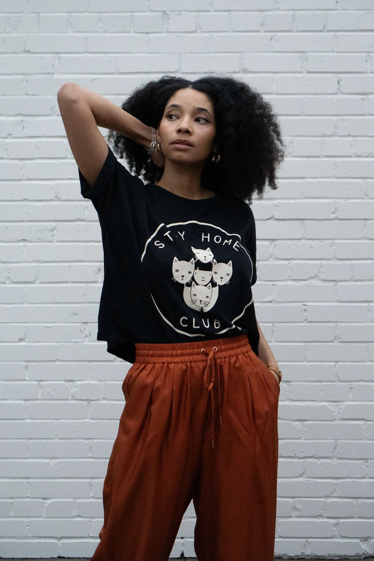 SHC Logo - Crop Loose Tee